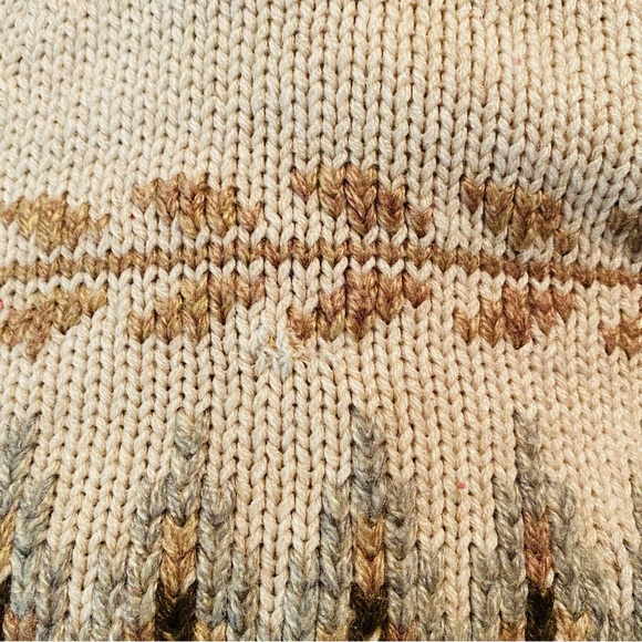 Vintage Crew Neck Fair Isle Sweater - Picture 4 of 4